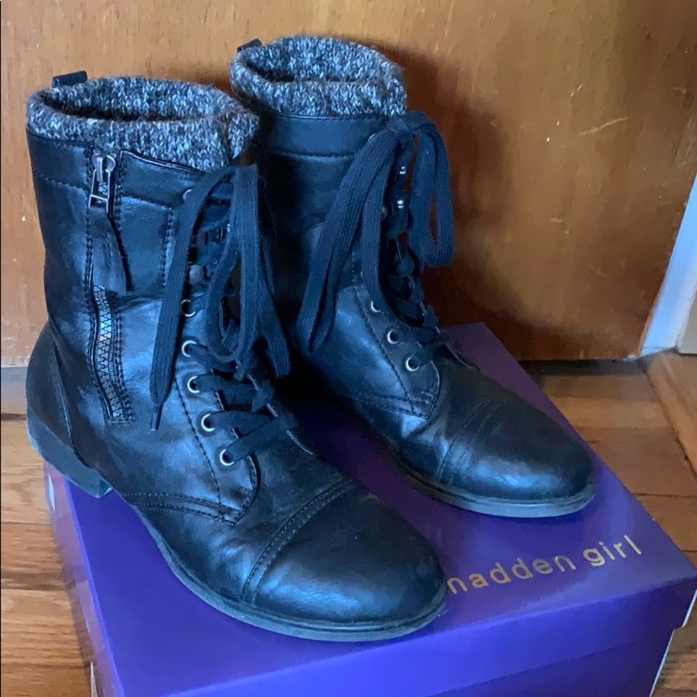 Black Combat Boots